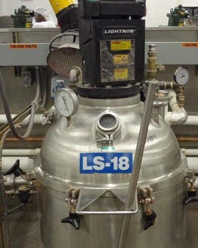 40 Gallon Lee Model 40D S/S Prop Agitated Vacuum Kettle