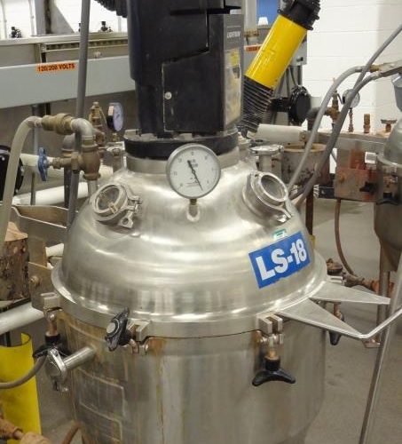40 Gallon Lee Model 40D S/S Prop Agitated Vacuum Kettle