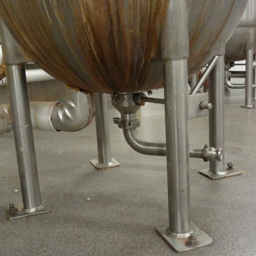 40 Gallon Lee Model 40D S/S Prop Agitated Vacuum Kettle