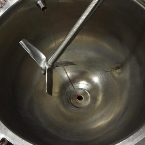 40 Gallon Lee Model 40D S/S Prop Agitated Vacuum Kettle