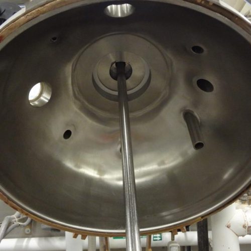 40 Gallon Lee Model 40D S/S Prop Agitated Vacuum Kettle