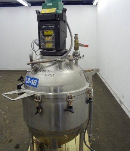 40 Gallon Lee Model 40D S/S Prop Agitated Vacuum Kettle