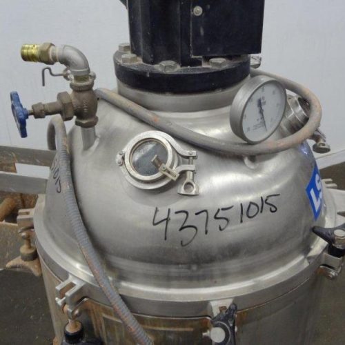 40 Gallon Lee Model 40D S/S Prop Agitated Vacuum Kettle