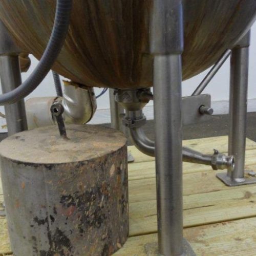 40 Gallon Lee Model 40D S/S Prop Agitated Vacuum Kettle