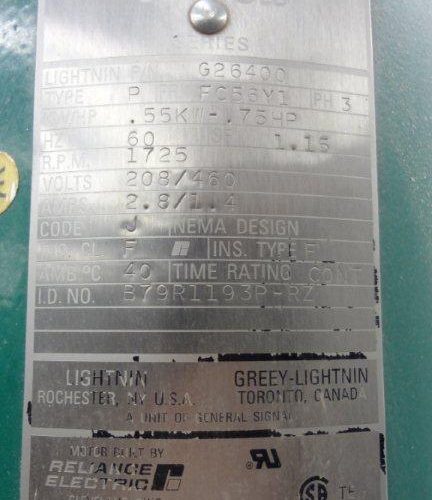 40 Gallon Lee Model 40D S/S Prop Agitated Vacuum Kettle