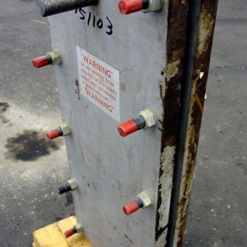 Bell and Gossett Model GPX130007, 9.10 Square Foot Plate Heat Exchanger