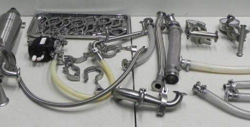 Cozzoli Model GW24262 Vial Washer with Wands Cabinet and Pumps