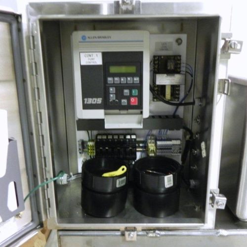 Cozzoli Model GW24262 Vial Washer with Wands Cabinet and Pumps