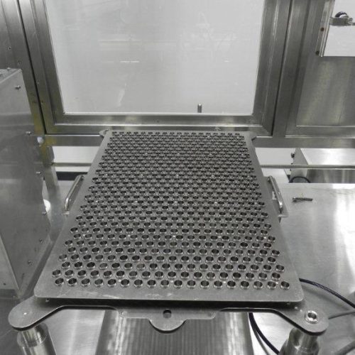 M and O Perry Model SFA1 Complete Vial Cartridge Placement and Filler Assembly System