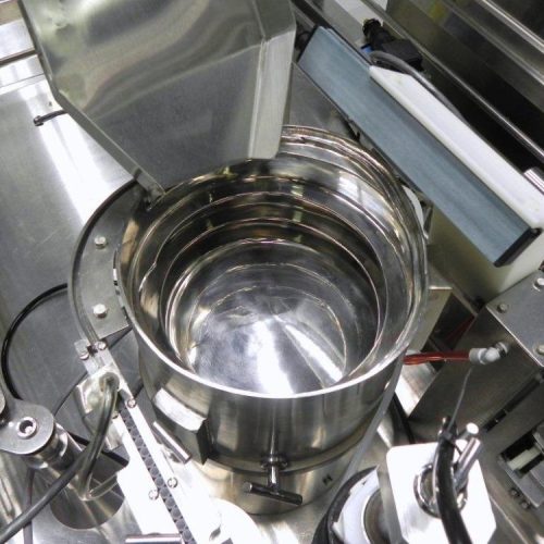 M and O Perry Model SFA1 Complete Vial Cartridge Placement and Filler Assembly System