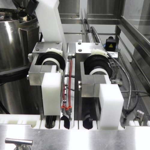 M and O Perry Model SFA1 Complete Vial Cartridge Placement and Filler Assembly System