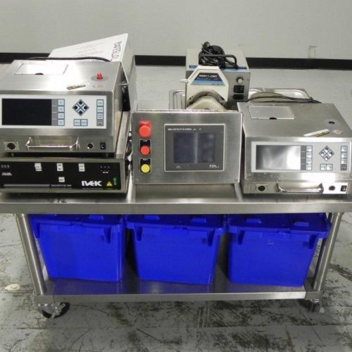 M and O Perry Model SFA1 Complete Vial Cartridge Placement and Filler Assembly System