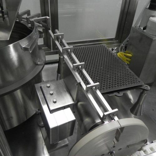 M and O Perry Model SFA1 Complete Vial Cartridge Placement and Filler Assembly System