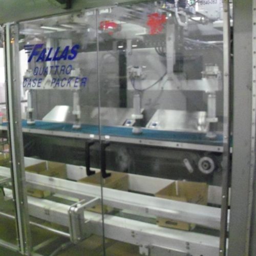 Fallas Quattro Two Axis 125 ppm Robotic Gantry Case Packer