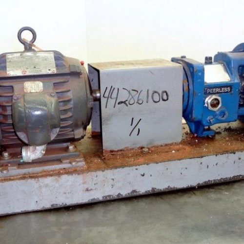 Peerless Model 8196 316 S/S Size 1 x 1 5/6 5 HP Centrifugal Pump