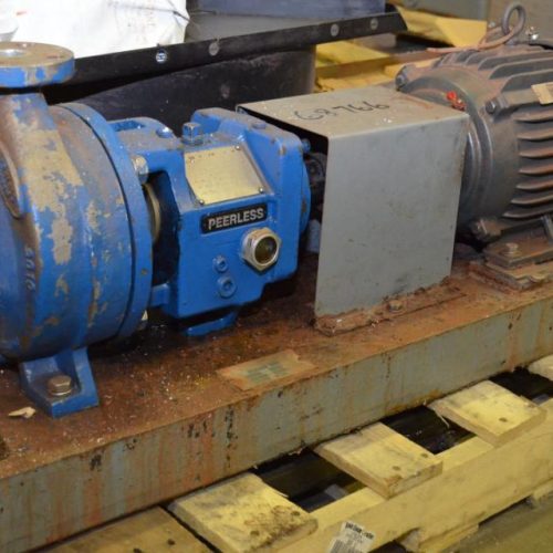 Peerless Model 8196 316 S/S Size 1 x 1 5/6 5 HP Centrifugal Pump