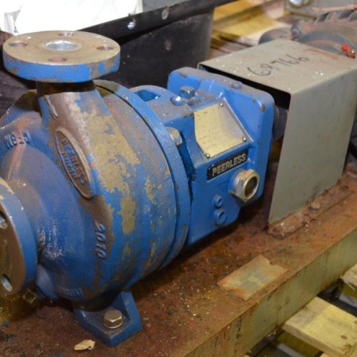 Peerless Model 8196 316 S/S Size 1 x 1 5/6 5 HP Centrifugal Pump