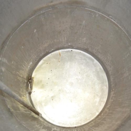 150 Gallon S/S Single Wall Vertical Portable Tote