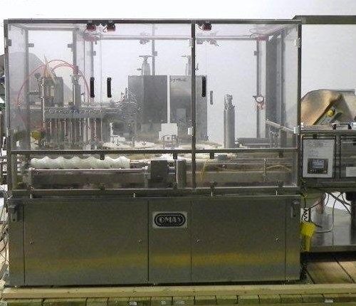 OMAS Fragrance and Perfume 100 bpm Bottle Filling Capping and Labeling System