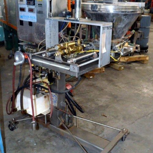 Hinds Bock Model 8PO1HA 8 Head S/S Inline Piston Filler Depositor