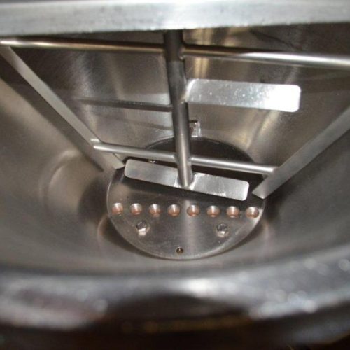 Hinds Bock Model 8PO1HA 8 Head S/S Inline Piston Filler Depositor