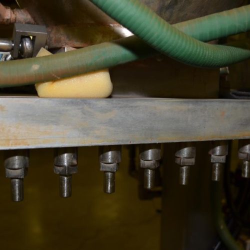 Hinds Bock Model 8PO1HA 8 Head S/S Inline Piston Filler Depositor