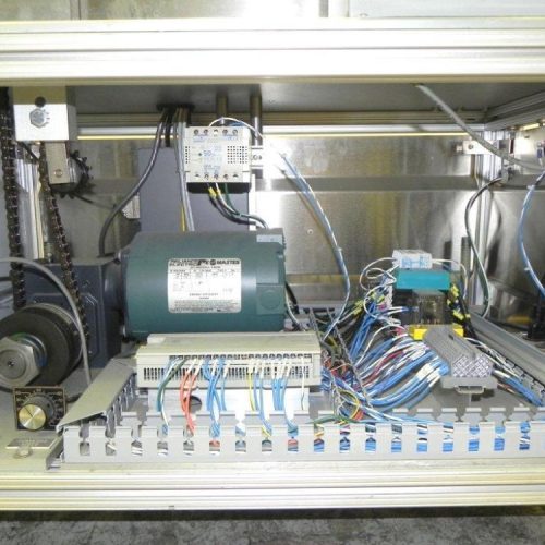 Shorewood Model 300W Conveyorized Top mounted Pressure Sensitive Labeler