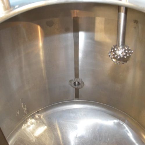 400 Gallon Breddo Model LOR 75 HP Round Single Wall S/S Liquifier