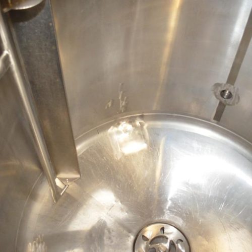 400 Gallon Breddo Model LOR 75 HP Round Single Wall S/S Liquifier