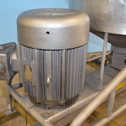 400 Gallon Breddo Model LOR 75 HP Round Single Wall S/S Liquifier