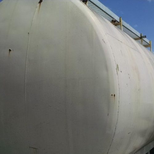 12,000 Gallon A P V Crepaco S/S Single Wall Horizontal Agitated Tank