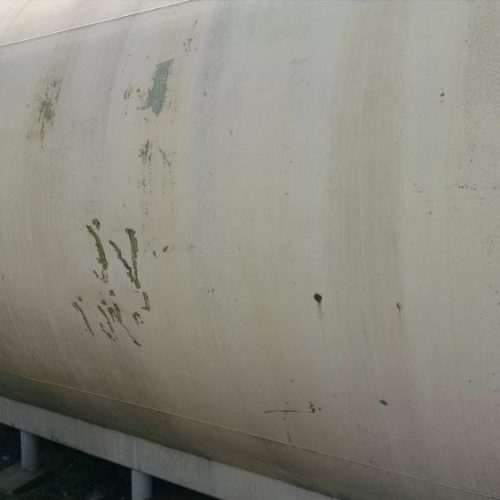 12,000 Gallon A P V Crepaco S/S Single Wall Horizontal Agitated Tank