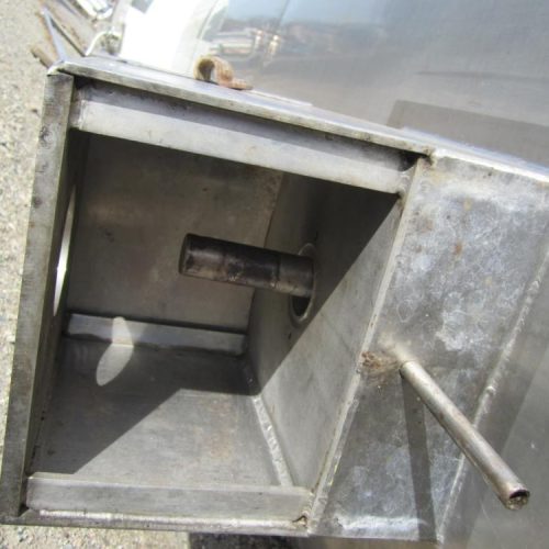 5,000 Gallon Feldmeier S/S Vertical Jacketed Turbine Agitated Tank
