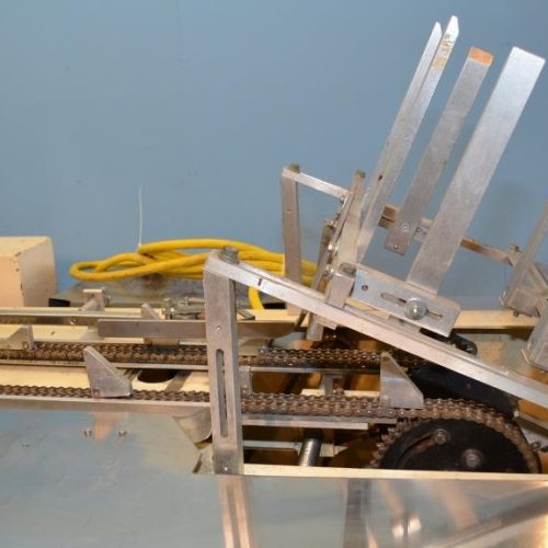 Adco Model 15DCTEC 6.25 in Pitch Manual Load Horizontal Hot Melt Cartoner