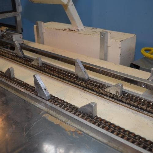 Adco Model 15DCTEC 6.25 in Pitch Manual Load Horizontal Hot Melt Cartoner