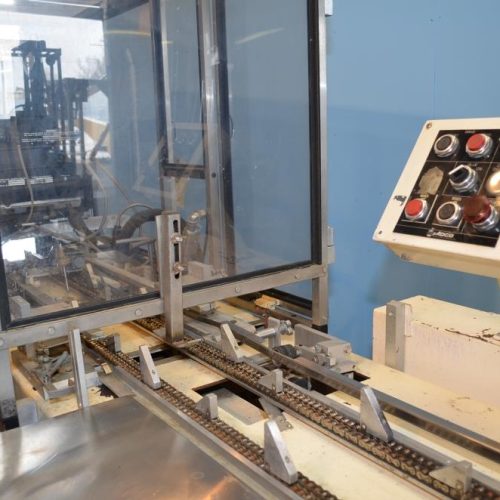 Adco Model 15DCTEC 6.25 in Pitch Manual Load Horizontal Hot Melt Cartoner