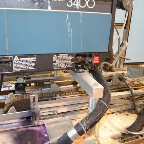 Adco Model 15DCTEC 6.25 in Pitch Manual Load Horizontal Hot Melt Cartoner