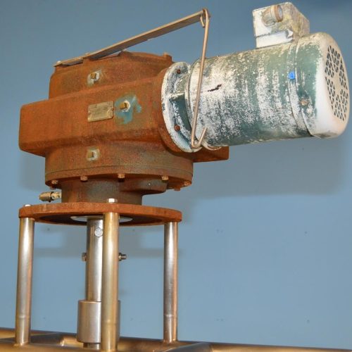100 Gallon Crepaco Vertical S/S Sweep Scrape Agitated Cone Bottom Tank