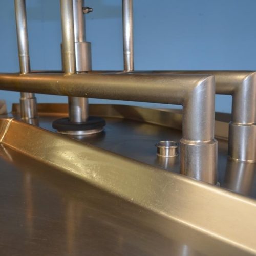 100 Gallon Crepaco Vertical S/S Sweep Scrape Agitated Cone Bottom Tank