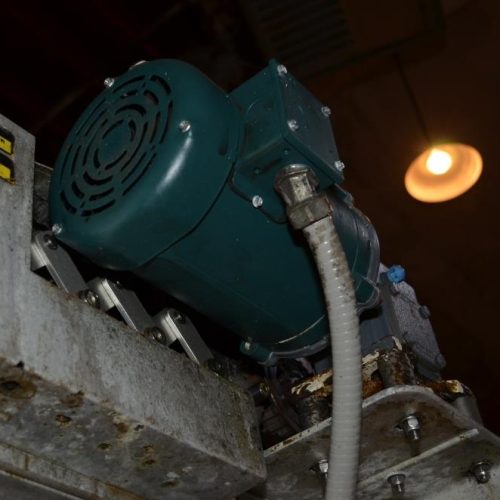 Allen 42 in W x 33 in L S/S Over Under Sizing Conveyor with (12) S/S Sizing Rollers
