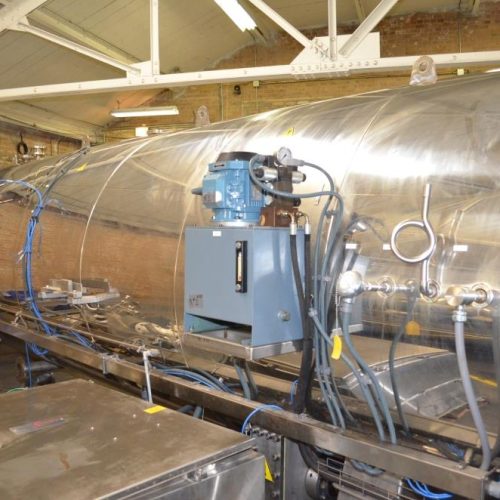 Stock Surdry S L Model AR175 1,700mm 5 Basket S/S Horizontal Rotary Batch Retort