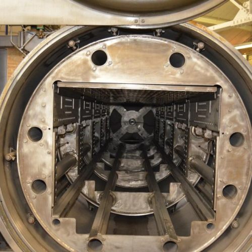 Stock Surdry S L Model AR175 1,700mm 5 Basket S/S Horizontal Rotary Batch Retort