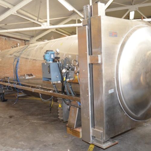 Stock Surdry S L Model AR175 1,700mm 5 Basket S/S Horizontal Rotary Batch Retort