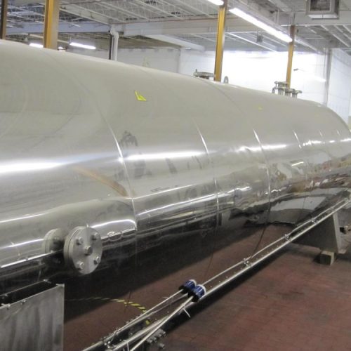 Stock Surdry S L Model AR175 1,700mm 5 Basket S/S Horizontal Rotary Batch Retort