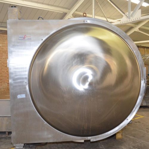 Stock Surdry S L Model AR175 1,700mm 5 Basket S/S Horizontal Rotary Batch Retort