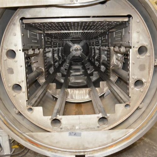 Stock Surdry S L Model AR175 1,700mm 5 Basket S/S Horizontal Rotary Batch Retort