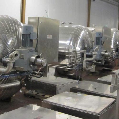 Stock Surdry S L Model AR175 1,700mm 5 Basket S/S Horizontal Rotary Batch Retort