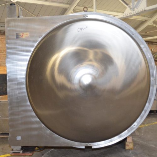 Stock Surdry S L Model AR175 1,700mm 5 Basket S/S Horizontal Rotary Batch Retort