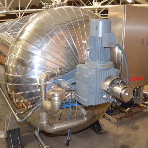 Stock Surdry S L Model AR175 1,700mm 5 Basket S/S Horizontal Rotary Batch Retort