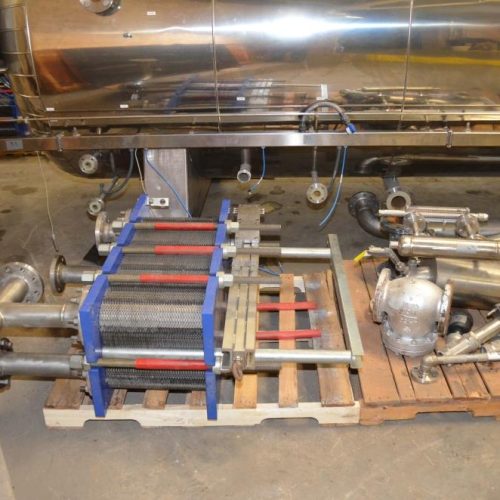 Stock Surdry S L Model AR175 1,700mm 5 Basket S/S Horizontal Rotary Batch Retort